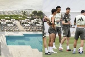 马卡介绍皇马美国住宿条件:下榻五星级度假村,是理想休憩之所