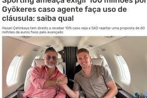 ?对抗经纪人触发10%佣金条款!葡体威胁索要约克雷斯1亿解约金