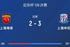 复仇!海港24年足协杯3-2淘汰申花最终夺冠,今日被申花3-2淘汰