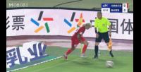  打破僵局！阿奇姆彭头球破门！河南1-0领先梅州客家